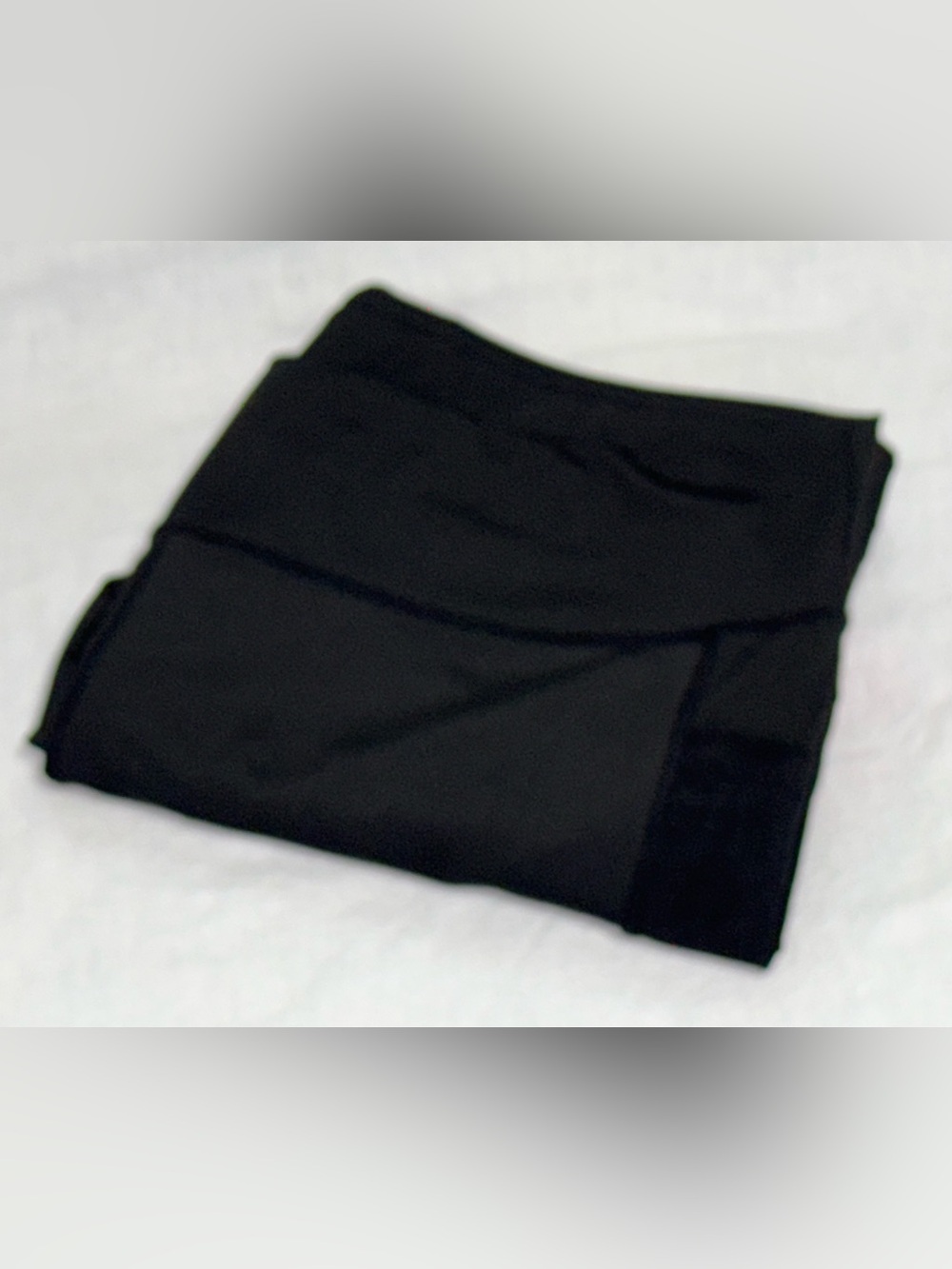 Women’s Plus 3XL Black Mid-Rise Crop Leggings